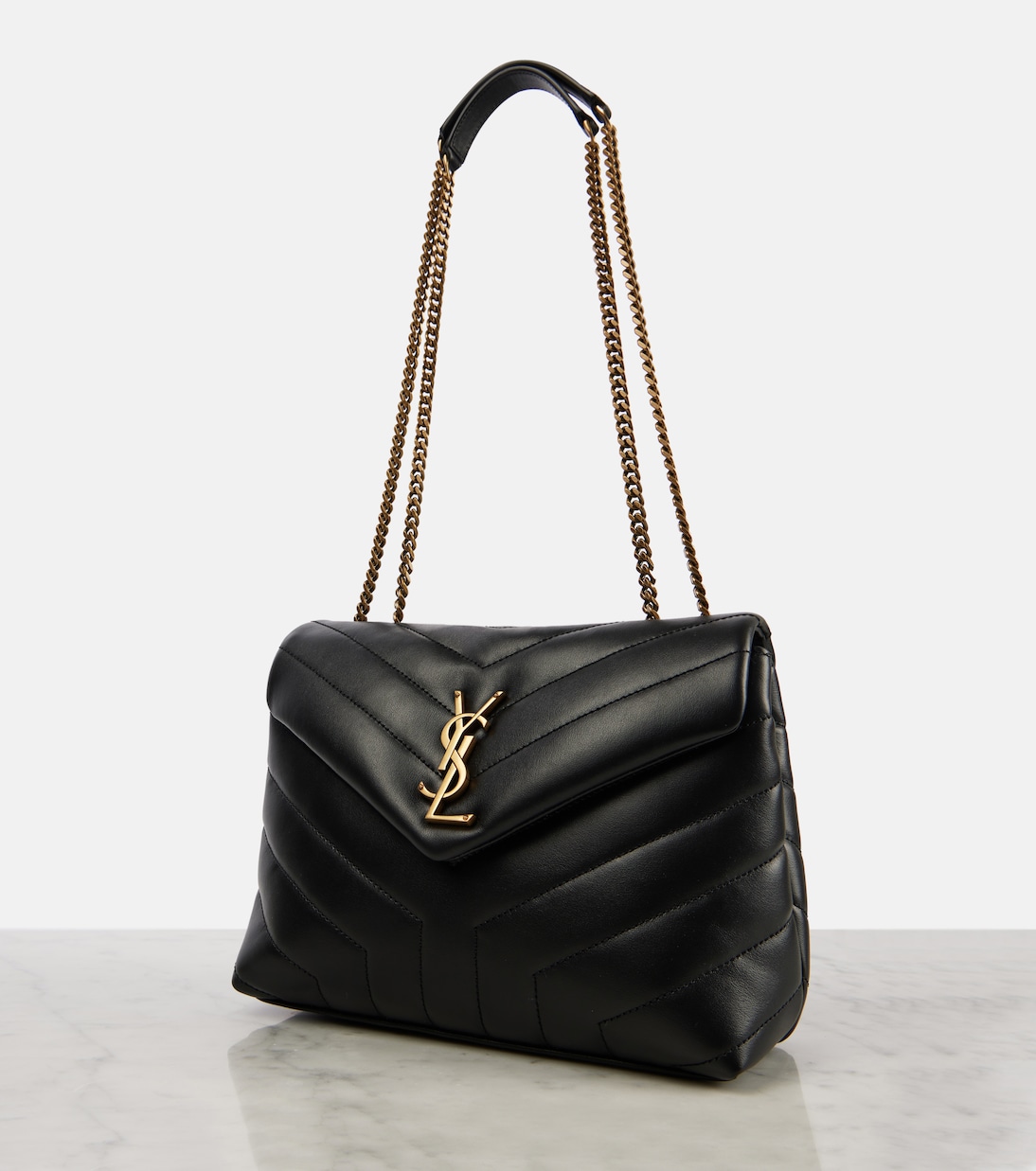 Schultertasche Loulou Small aus Leder | Saint Laurent