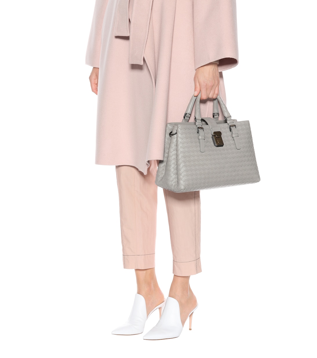 Borsa Roma Small in pelle intrecciata | Bottega Veneta