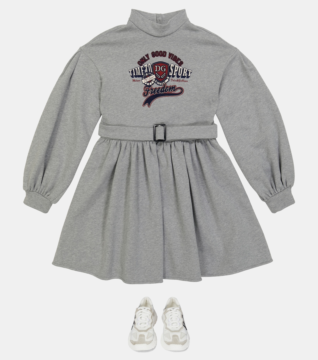Kleid aus Baumwolle | Dolce&Gabbana Kids