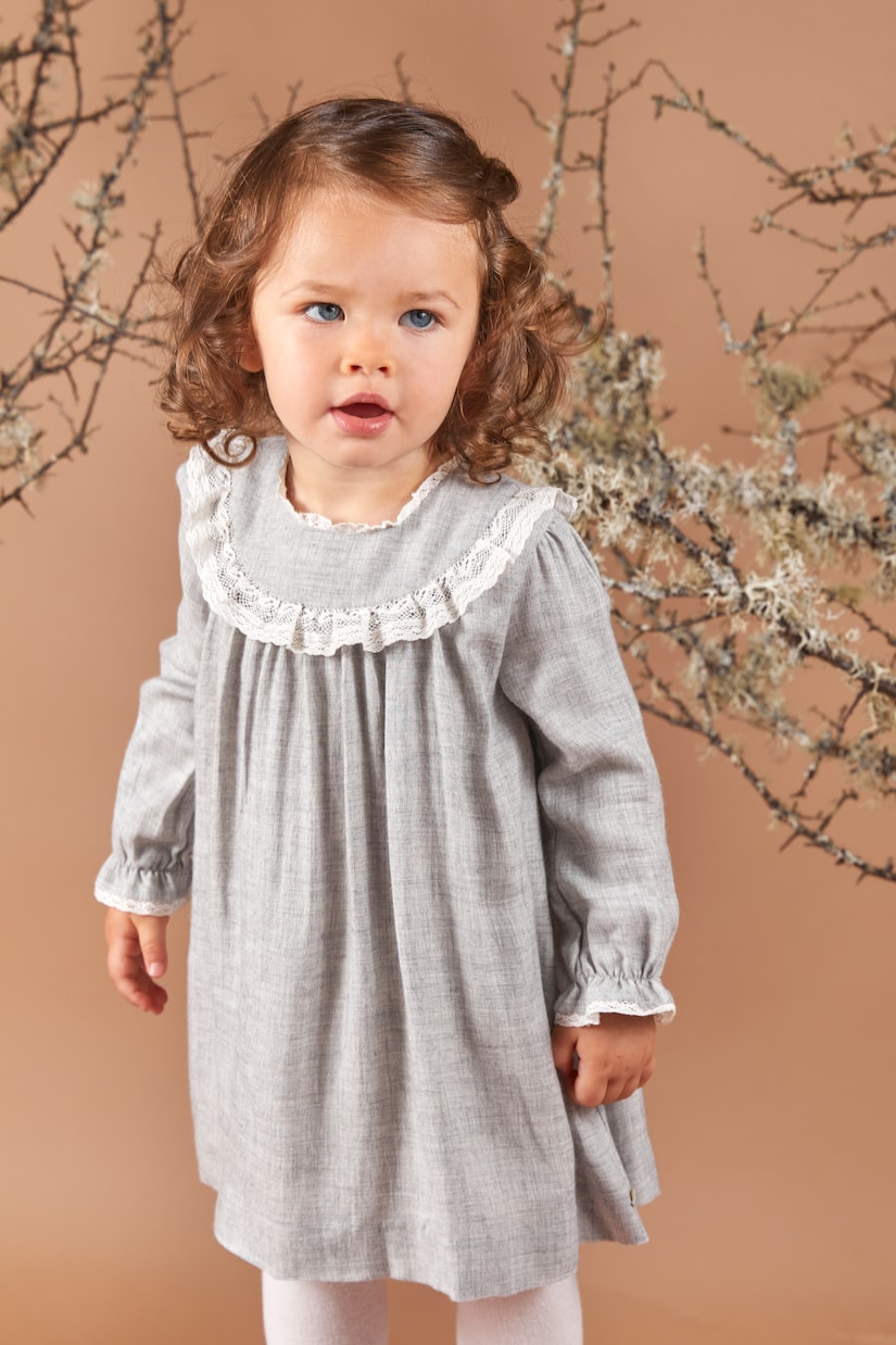 Bebé - vestido en mezcla de lana | Tartine et Chocolat