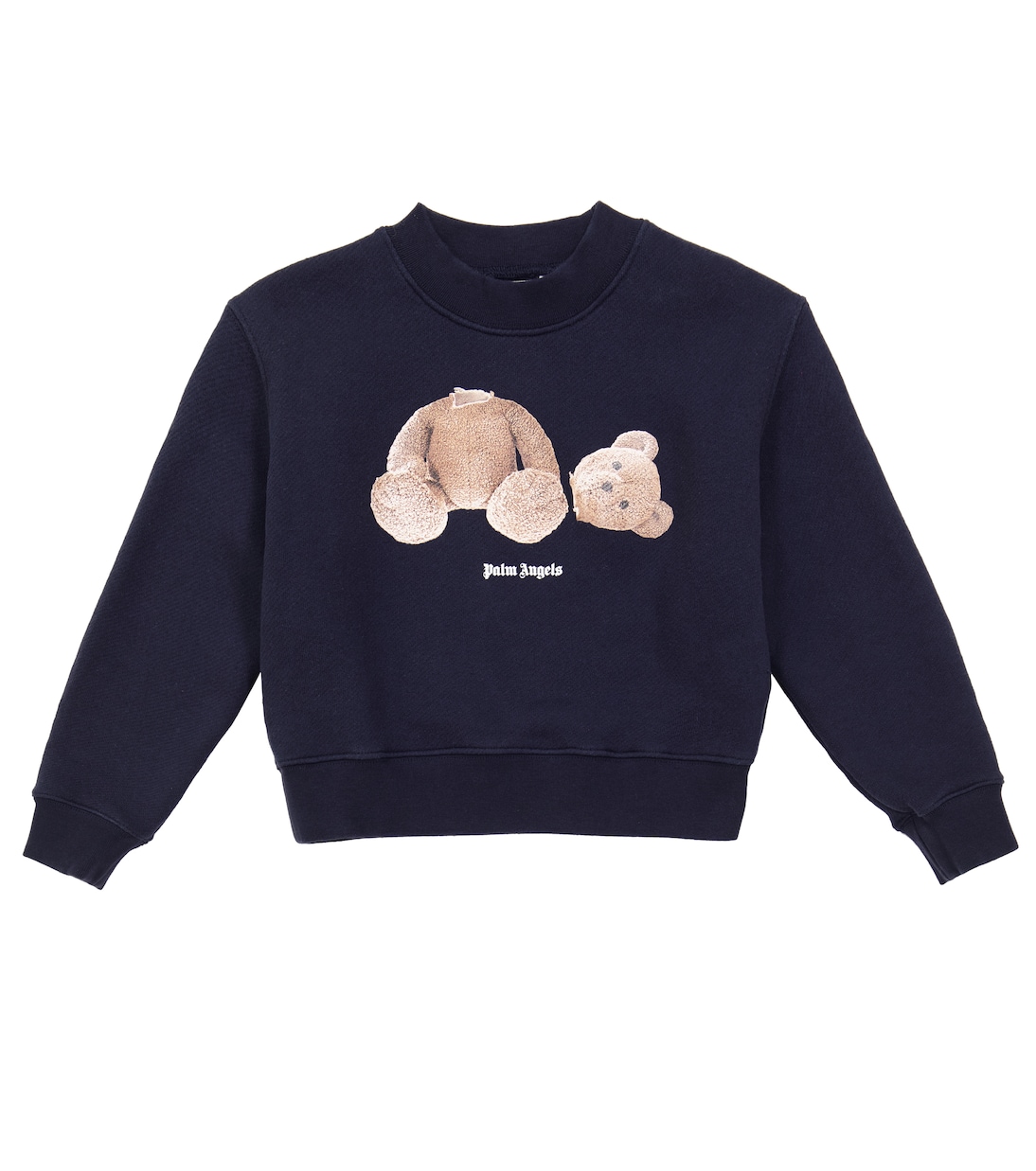 Printed cotton sweatshirt | Palm Angels Kids