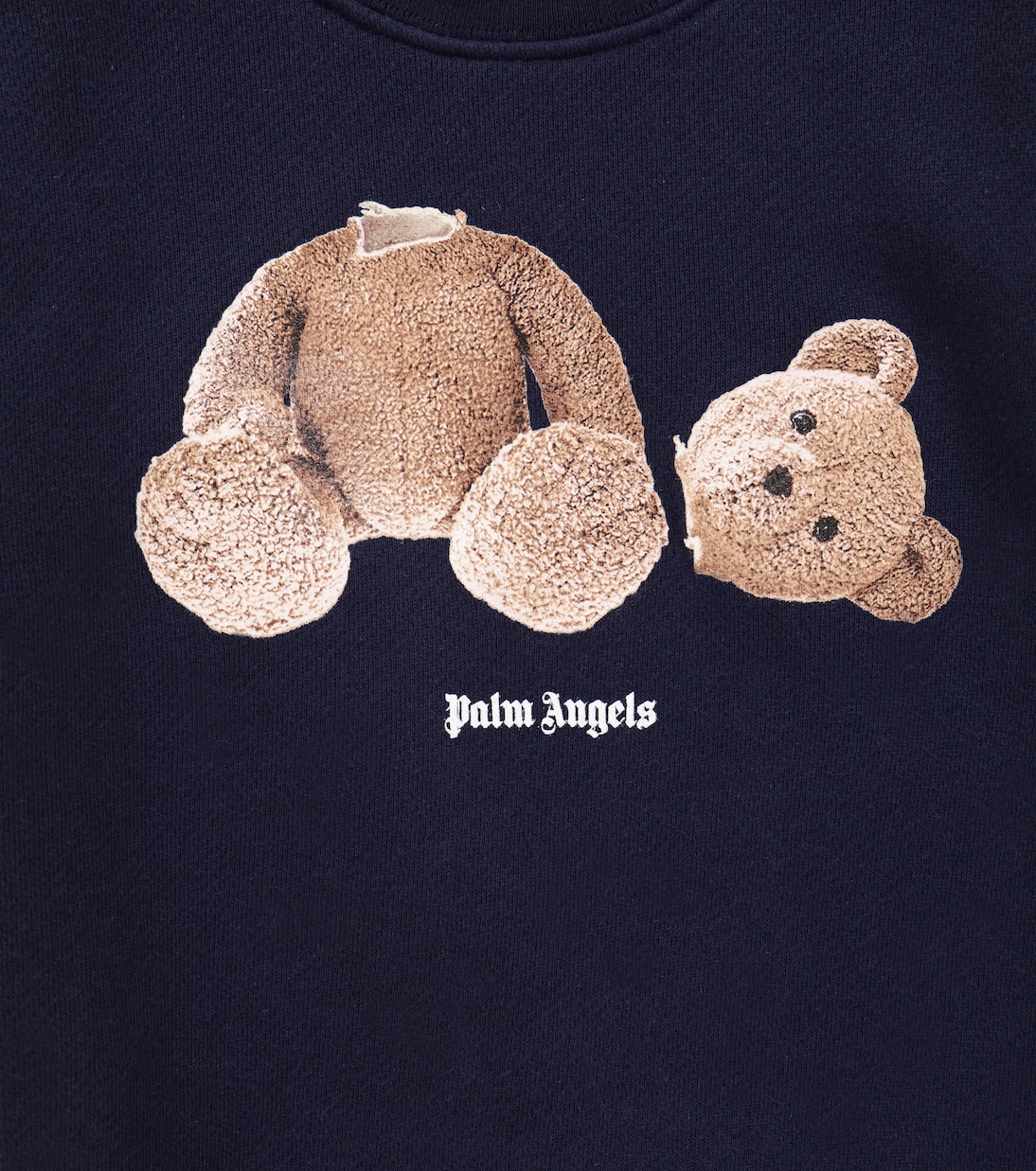 Printed cotton sweatshirt | Palm Angels Kids