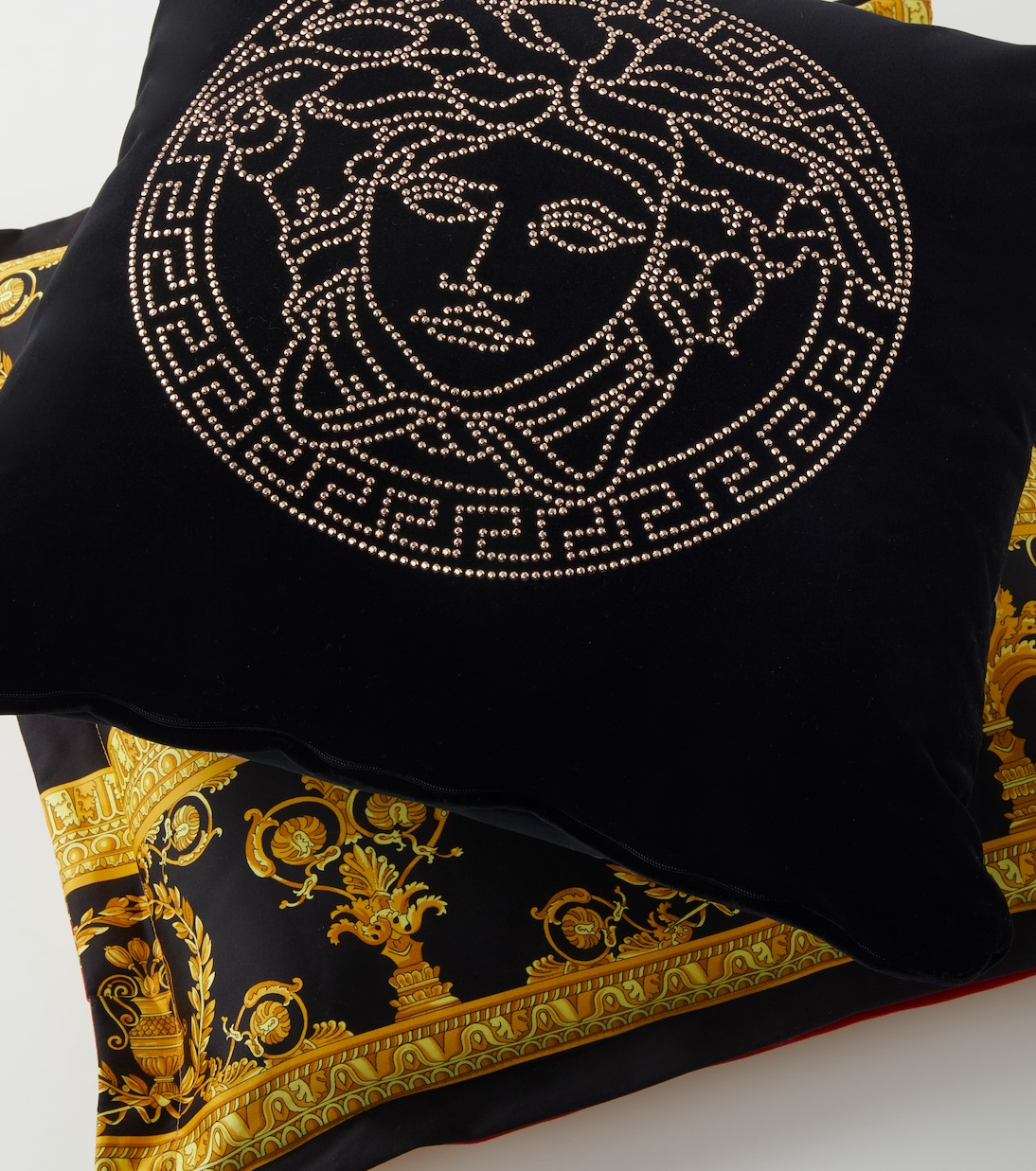 Coussin Medusa Amplified en coton | Versace Home