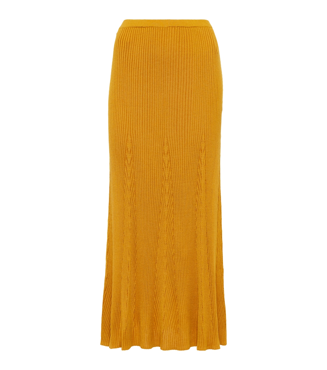 Falda midi Meda de seda y cachemir | Gabriela Hearst