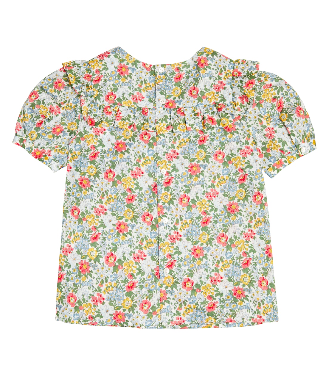 Top in cotone con stampa floreale | Bonpoint