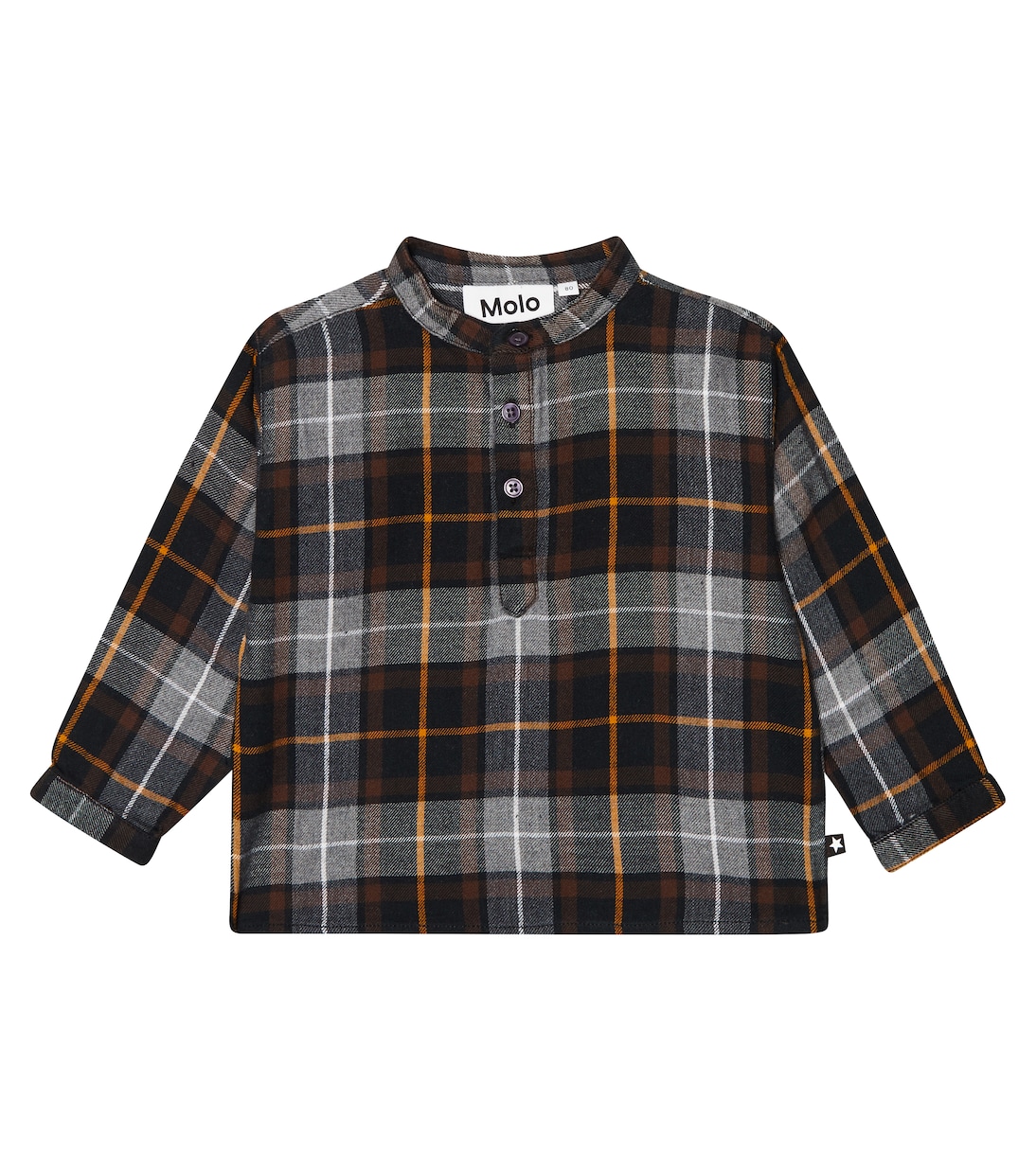 Baby - Camicia Enoz in cotone a quadri | Molo