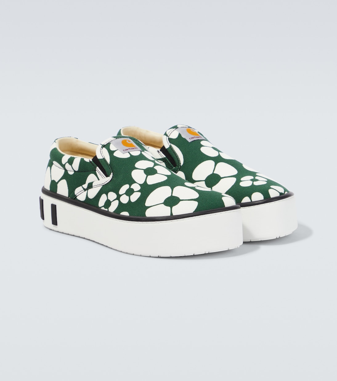 x Carhartt floral slip-on sneakers | Marni