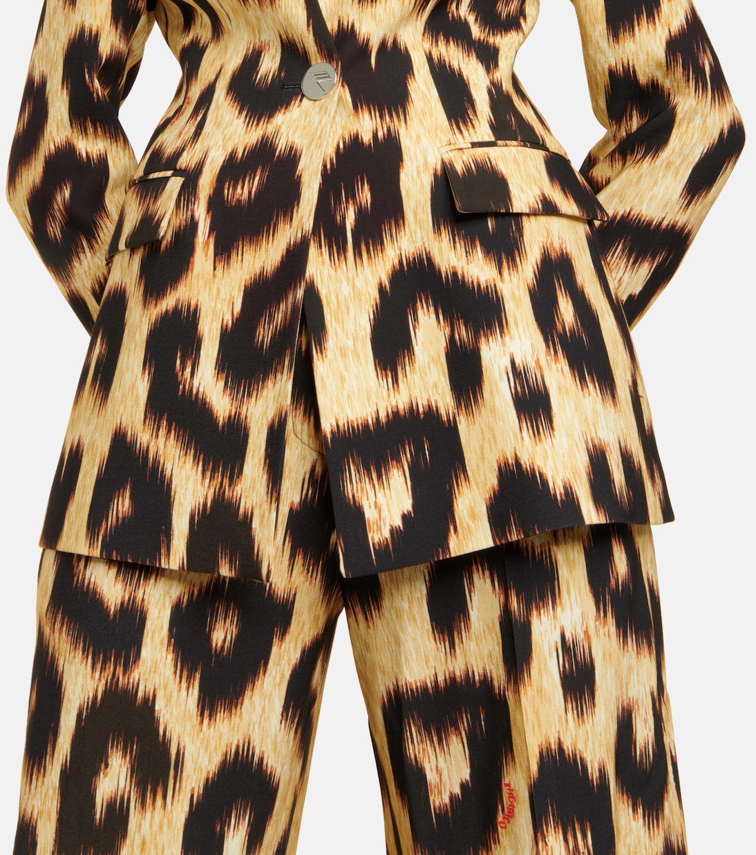 Leopard-print blazer | The Attico