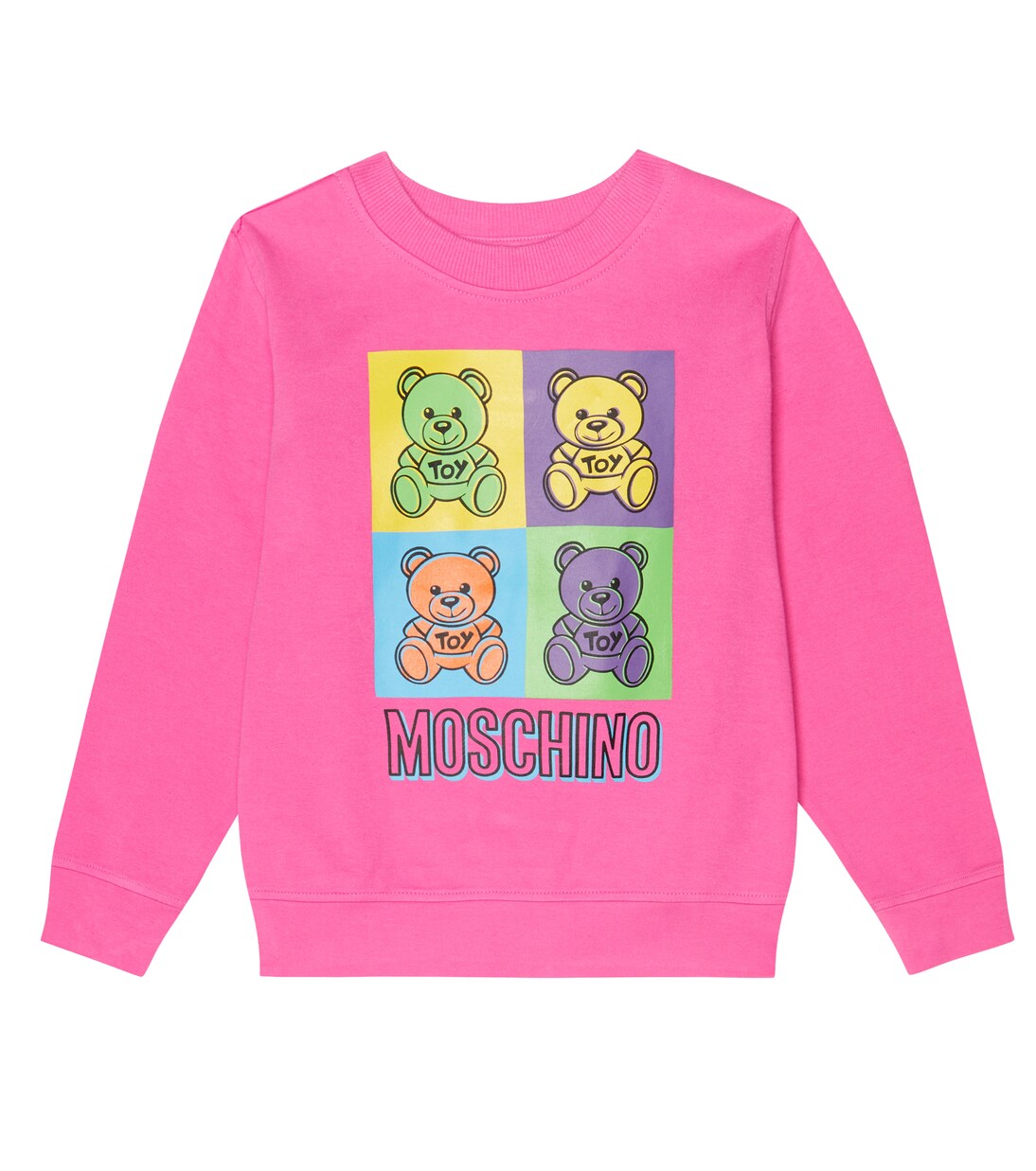 Sweatshirt aus einem Baumwollgemisch | Moschino Kids