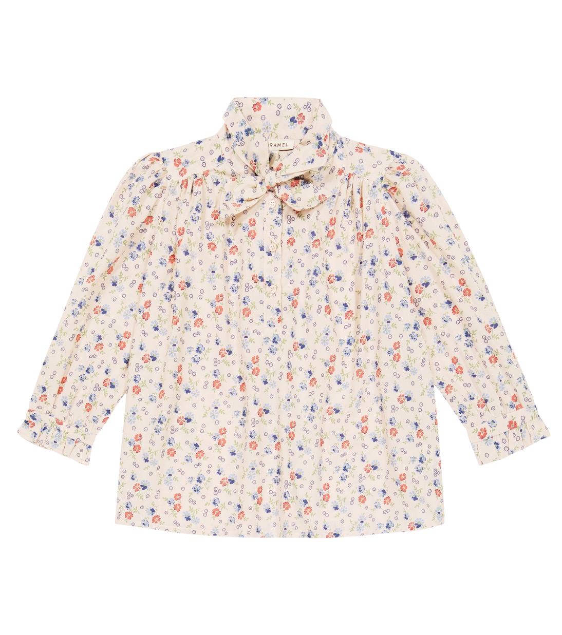 Blouse Folsom en coton à fleurs | Caramel