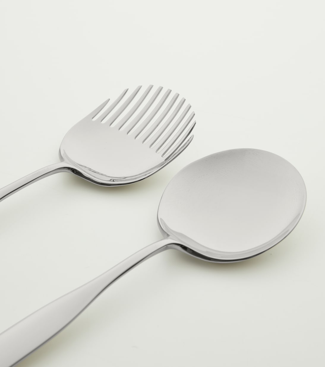 Collo Alto salad serving set | Alessi