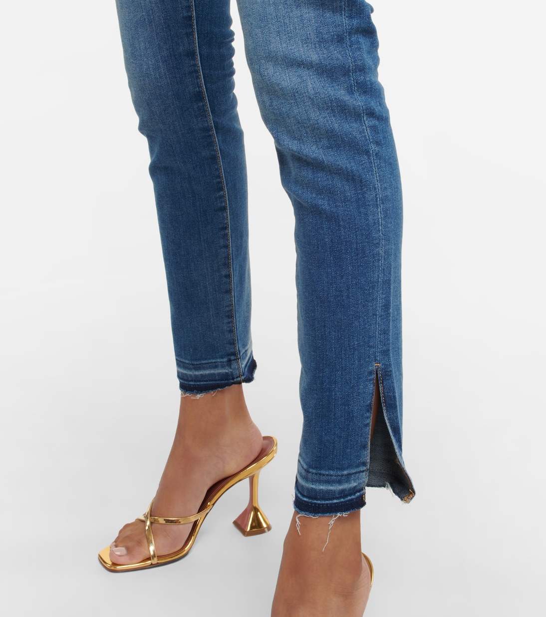 Jean skinny Legging Ankle à taille mi-haute | AG Jeans
