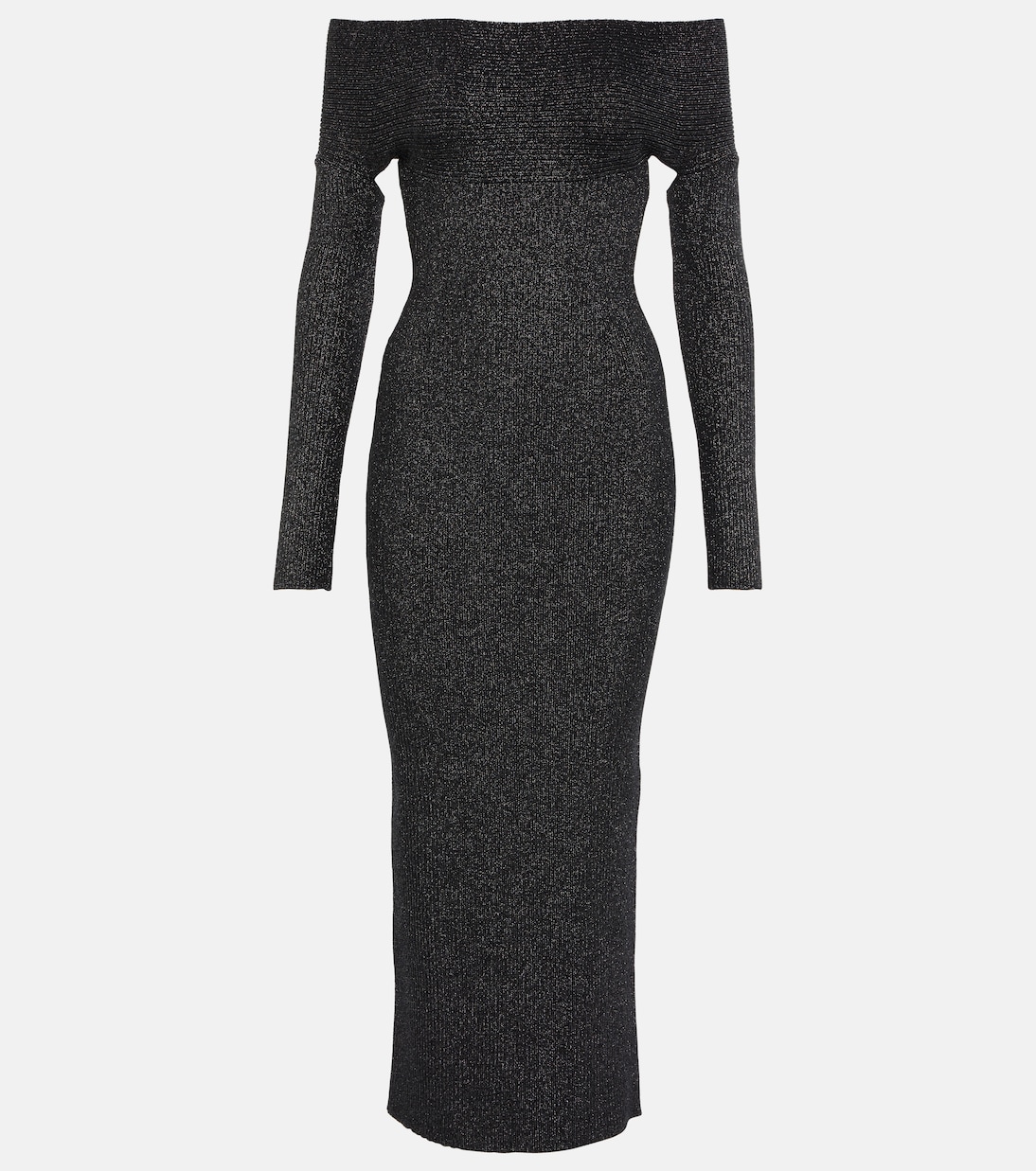 Marisole off-shoulder midi dress | Khaite