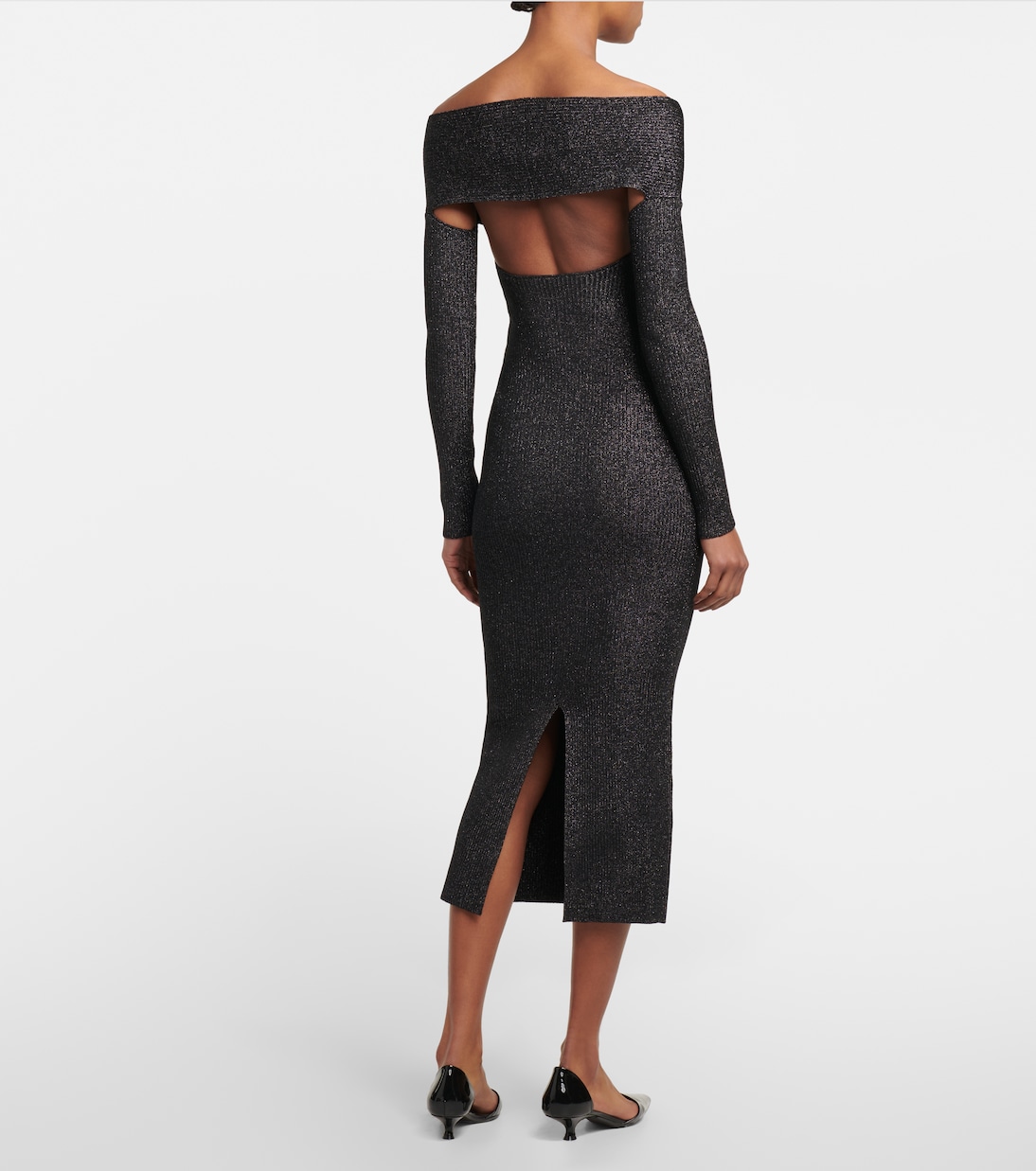 Marisole off-shoulder midi dress | Khaite