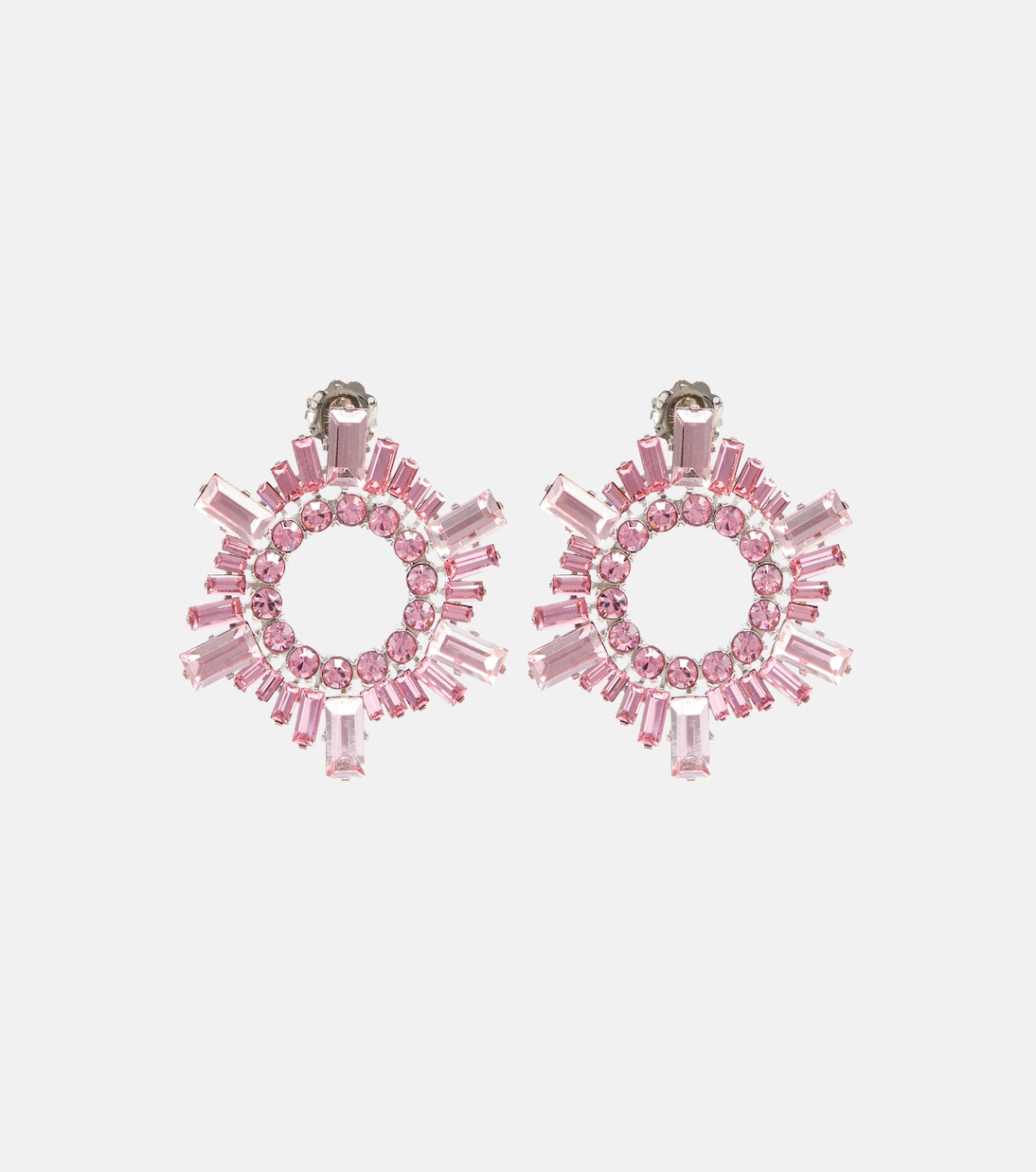 Boucles d’oreilles Begum Mini à cristaux | Amina Muaddi