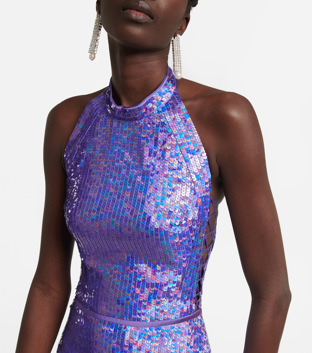 Vestido de fiesta con lentejuelas | Rasario