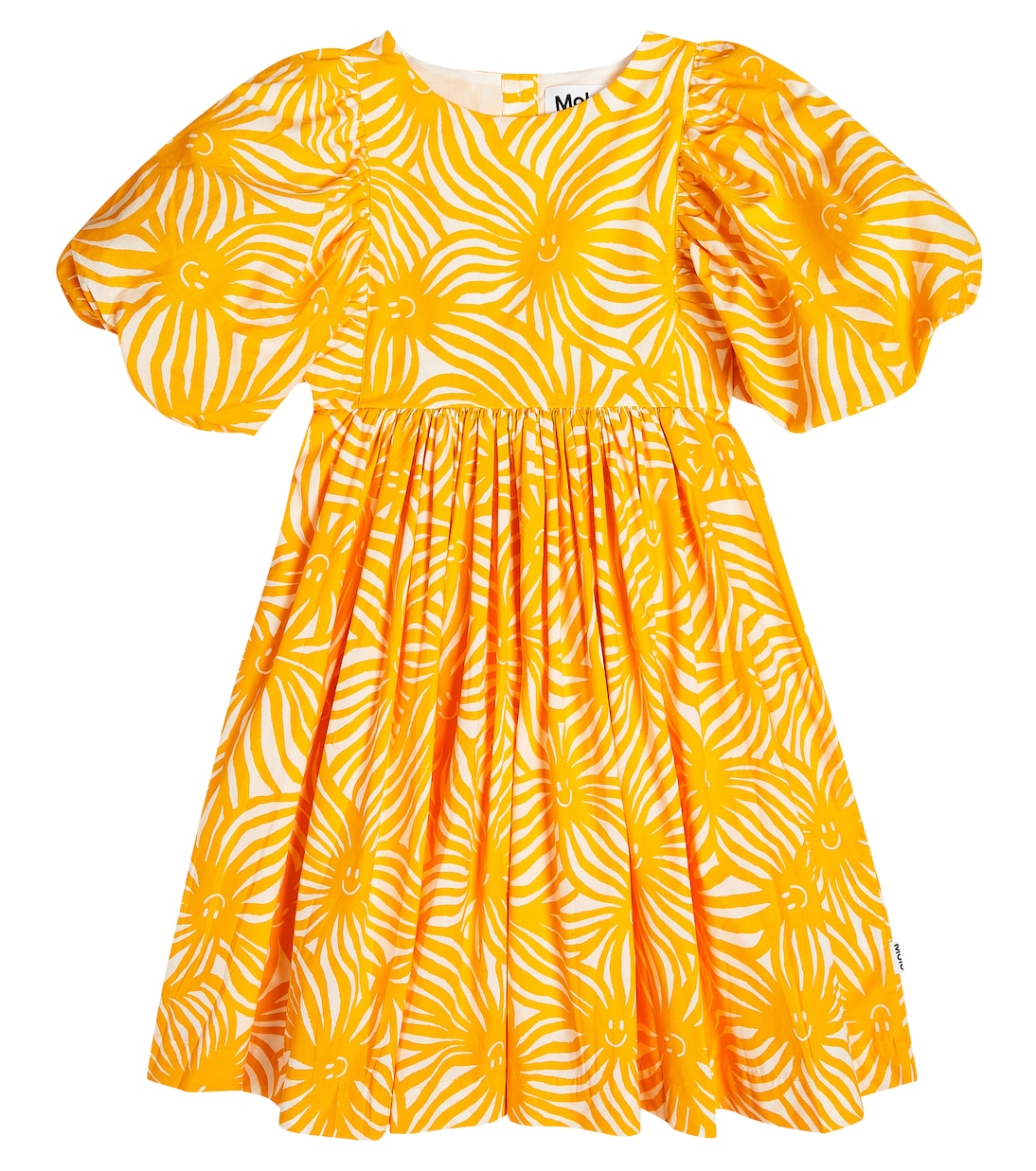 Robe Calyita imprimée en coton | Molo