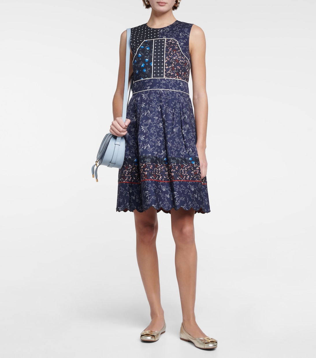 Ballerinas Chany aus Metalic-Leder | See By Chloé