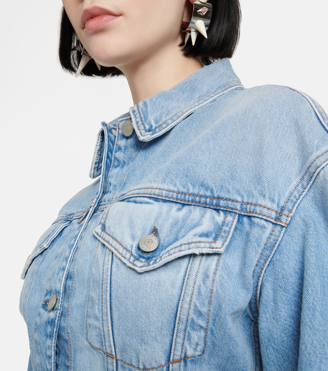Acne Studios - Denim jacket - Relaxed fit - Light blue