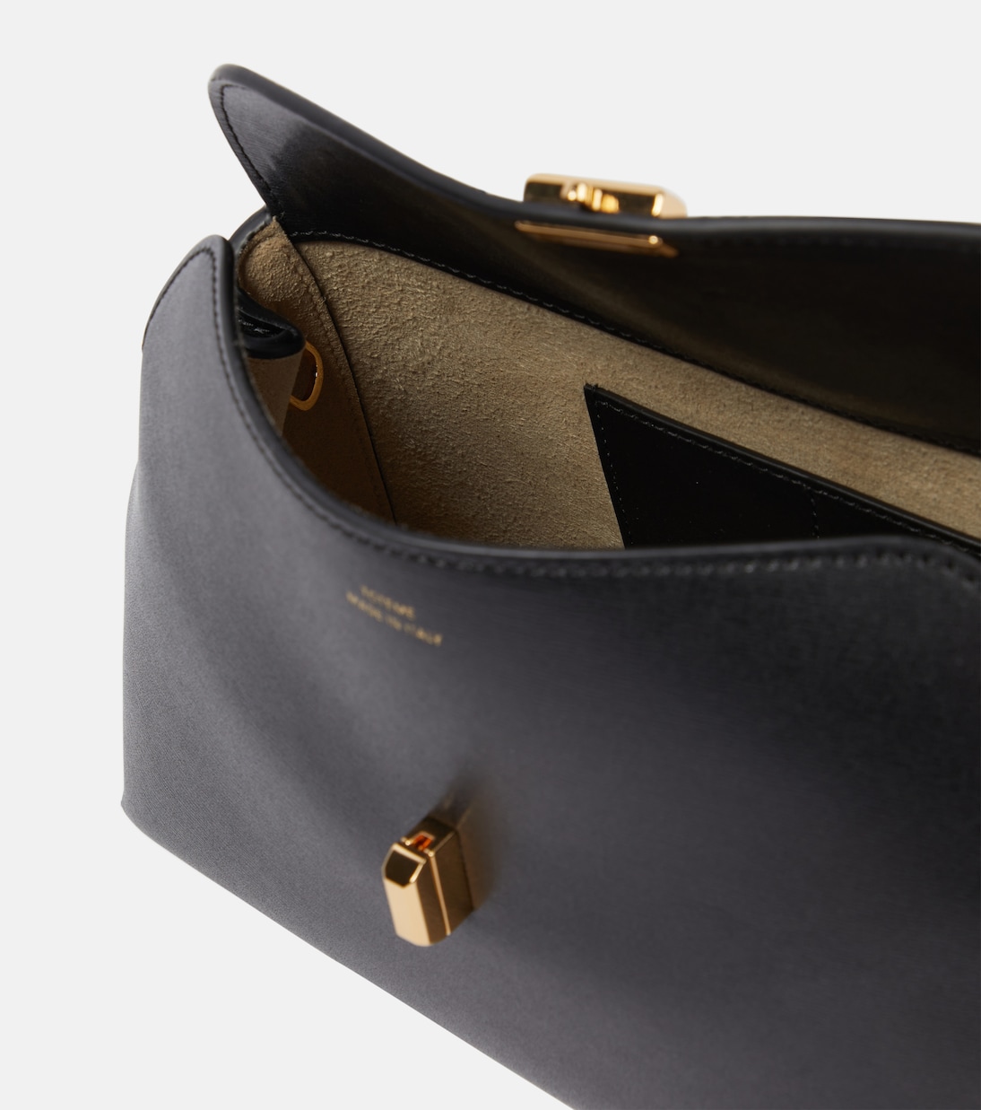 Clutch T-Lock Small in pelle | Toteme
