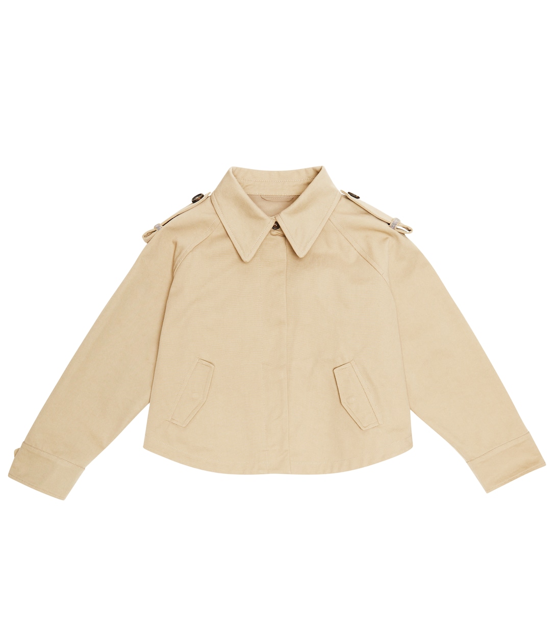 Giacca in gabardine di cotone | Brunello Cucinelli Kids