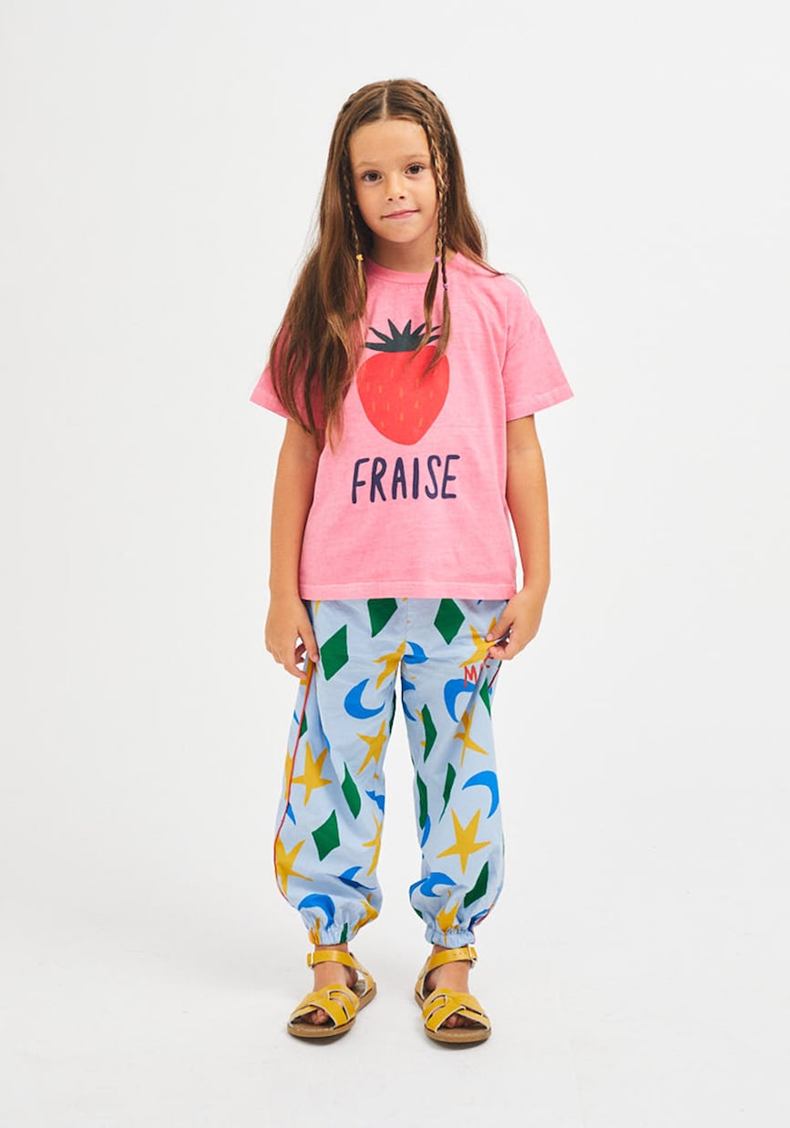 T-shirt Fraise in cotone con stampa | Jellymallow