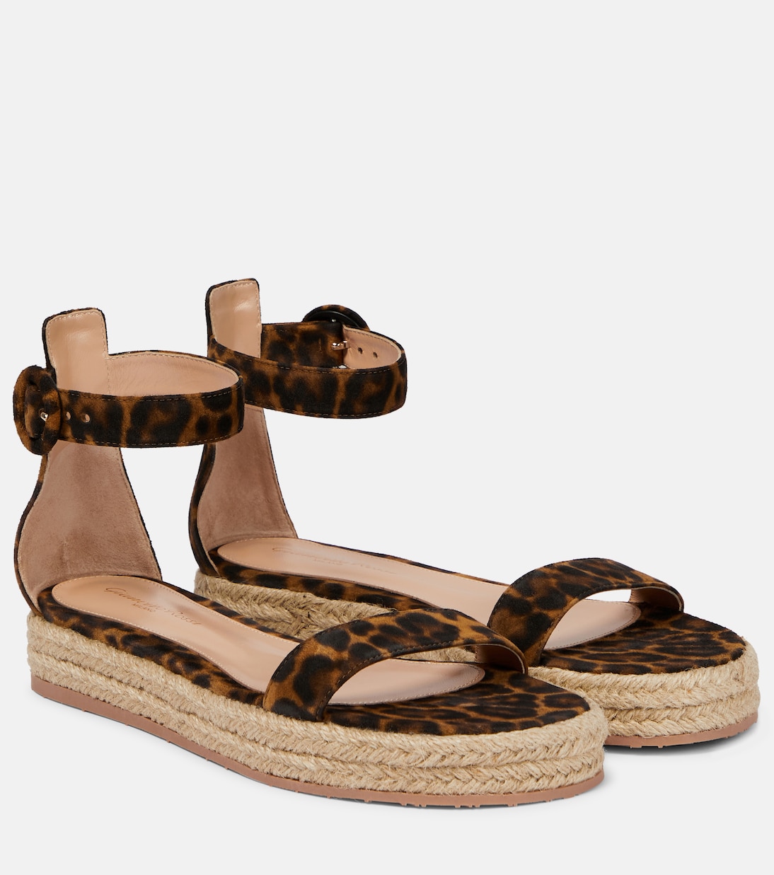 Sandali espadrillas con platform in suede | Gianvito Rossi