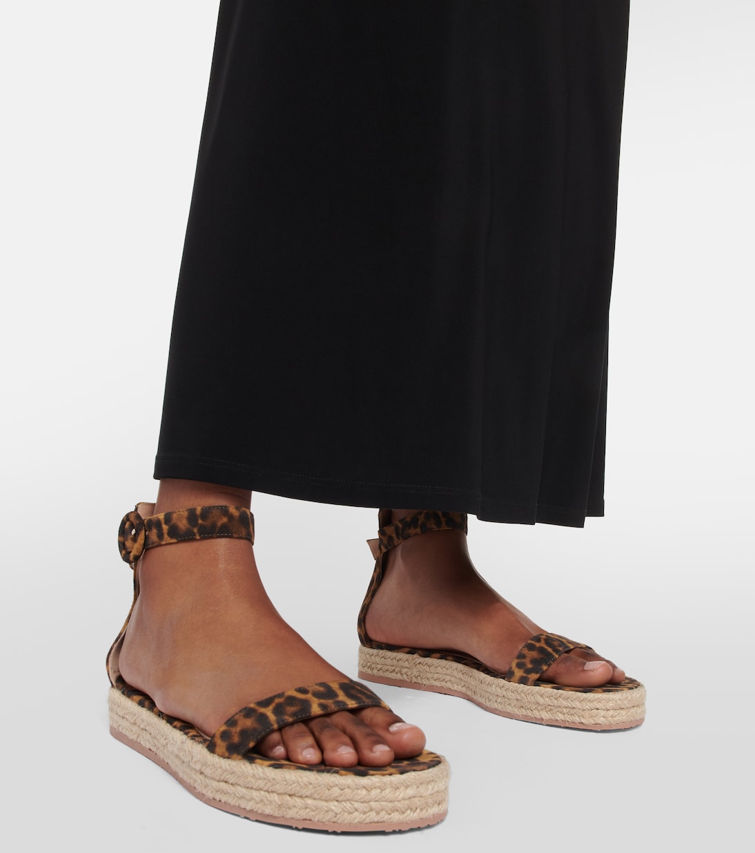 Sandali espadrillas con platform in suede | Gianvito Rossi
