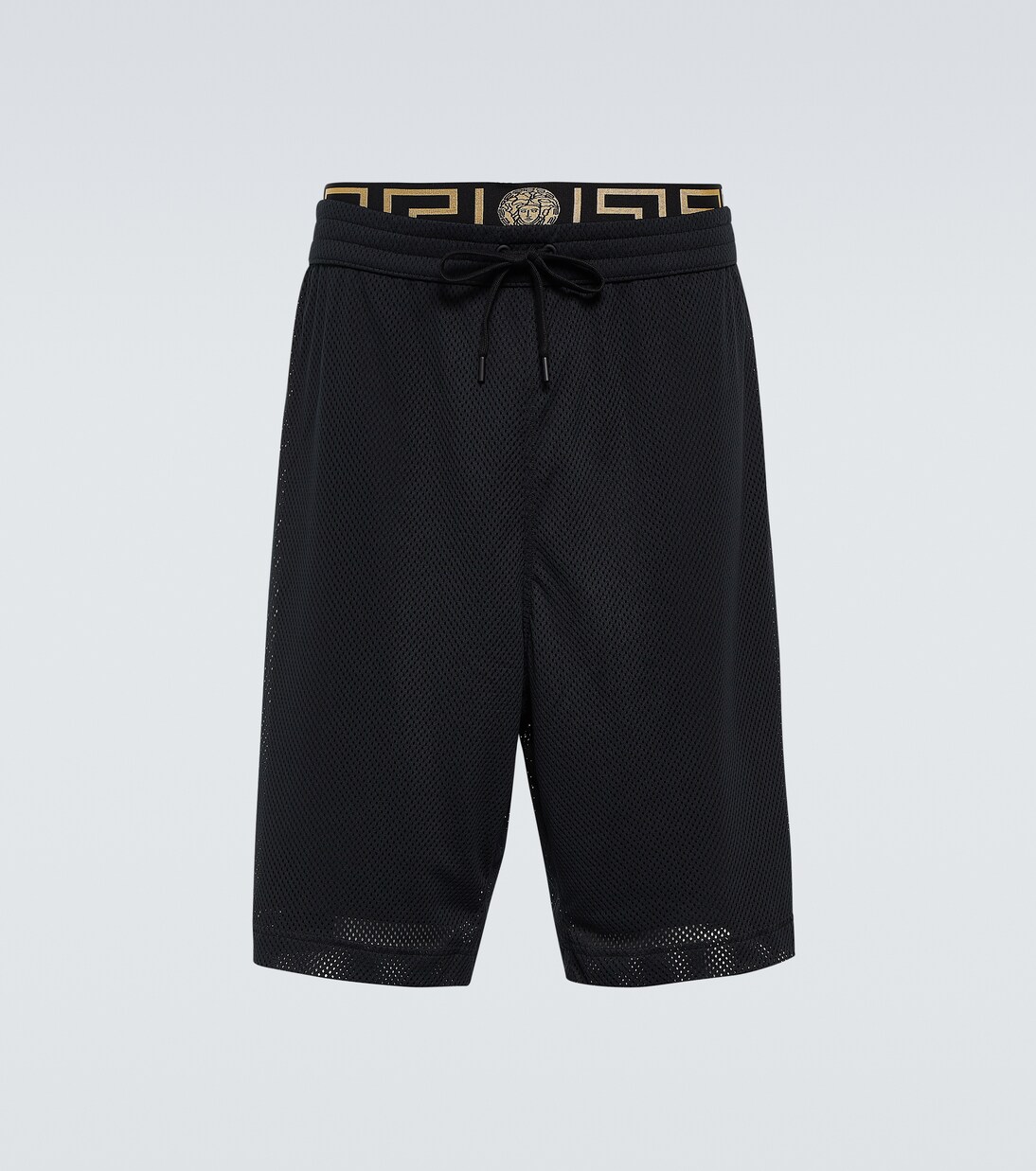 Greca Border mesh shorts | Versace