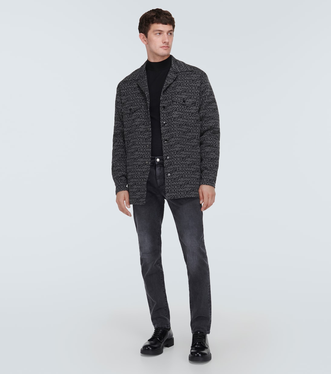 Hemdjacke aus Jacquard | Dolce&Gabbana