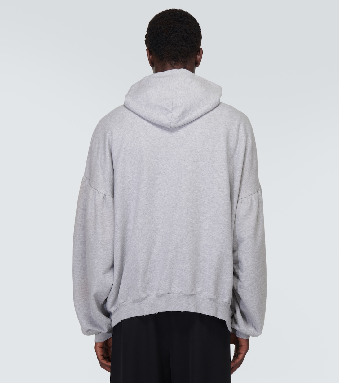Felpa in pile di cotone con cappuccio | Balenciaga