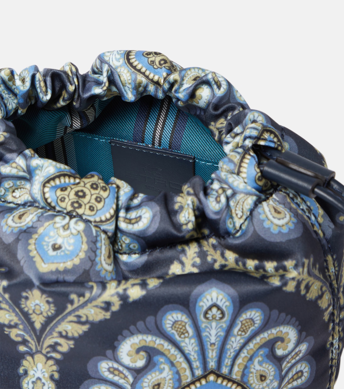 Clutch in raso con stampa | Etro