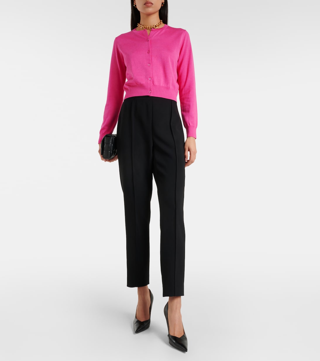 Cardigan aus Seide und Baumwolle | Carolina Herrera