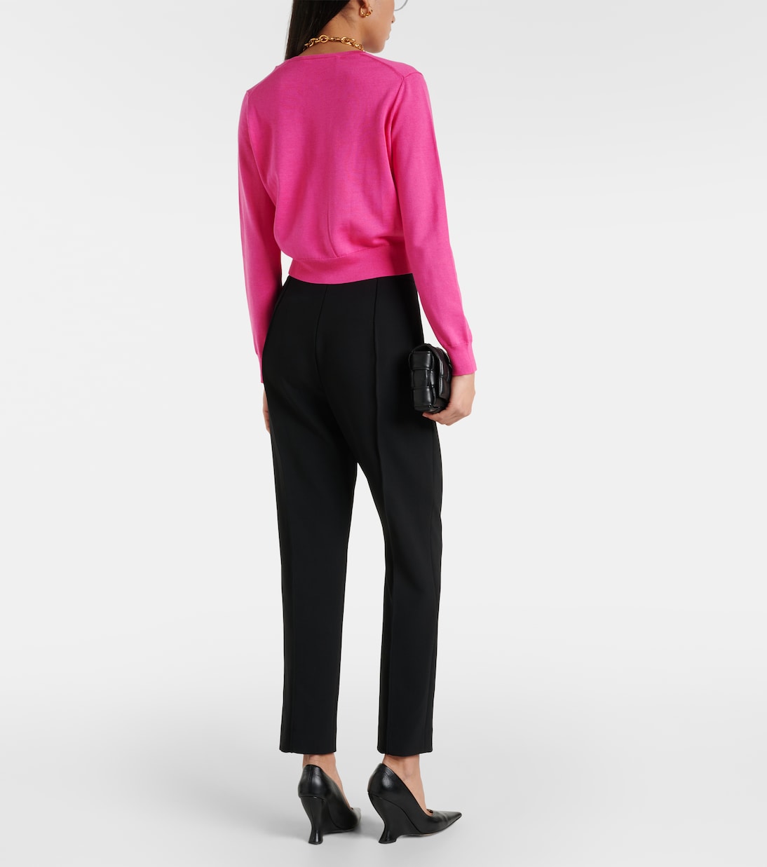 Cardigan aus Seide und Baumwolle | Carolina Herrera