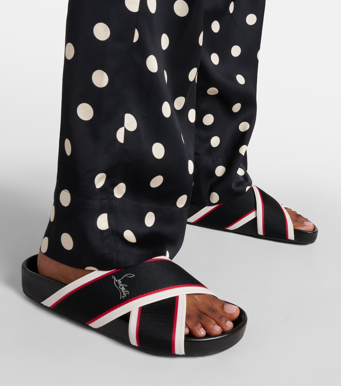 Sandalias Hot Cross Bizz con cinta | Christian Louboutin