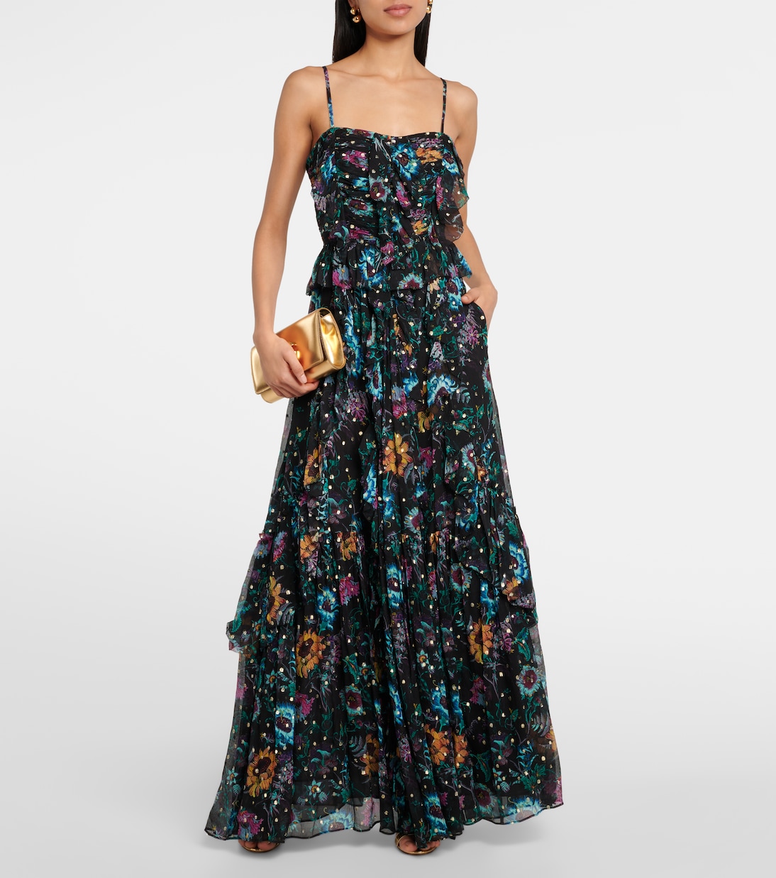 Maxikleid Colette aus einem Seidengemisch | Ulla Johnson