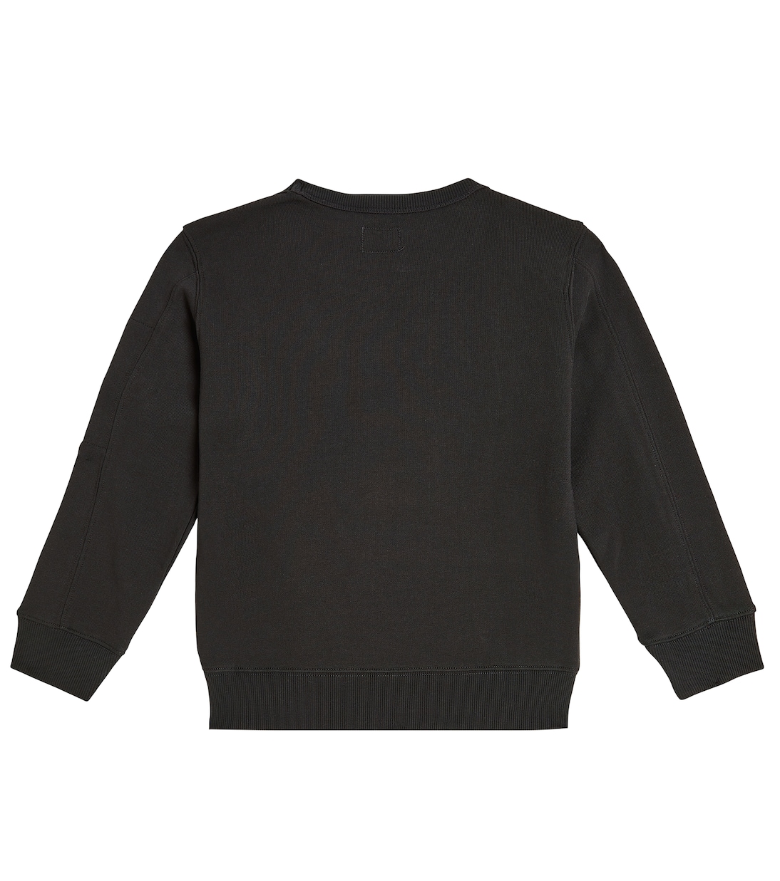 Sweat-shirt Diagonal en coton à logo | C.P. Company Kids