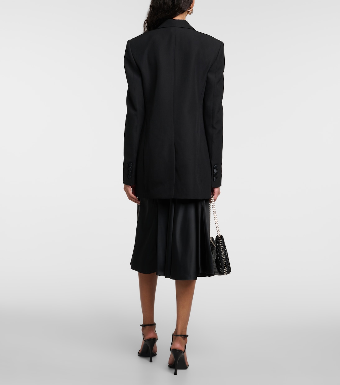Double-breasted wool tuxedo jacket | Stella McCartney
