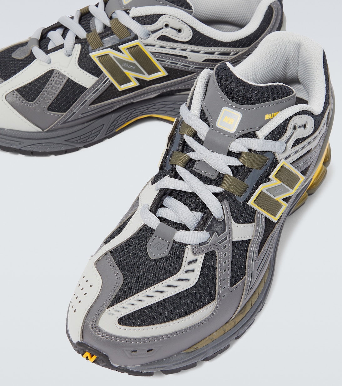 1906 Utility leather-trimmed mesh sneakers | New Balance