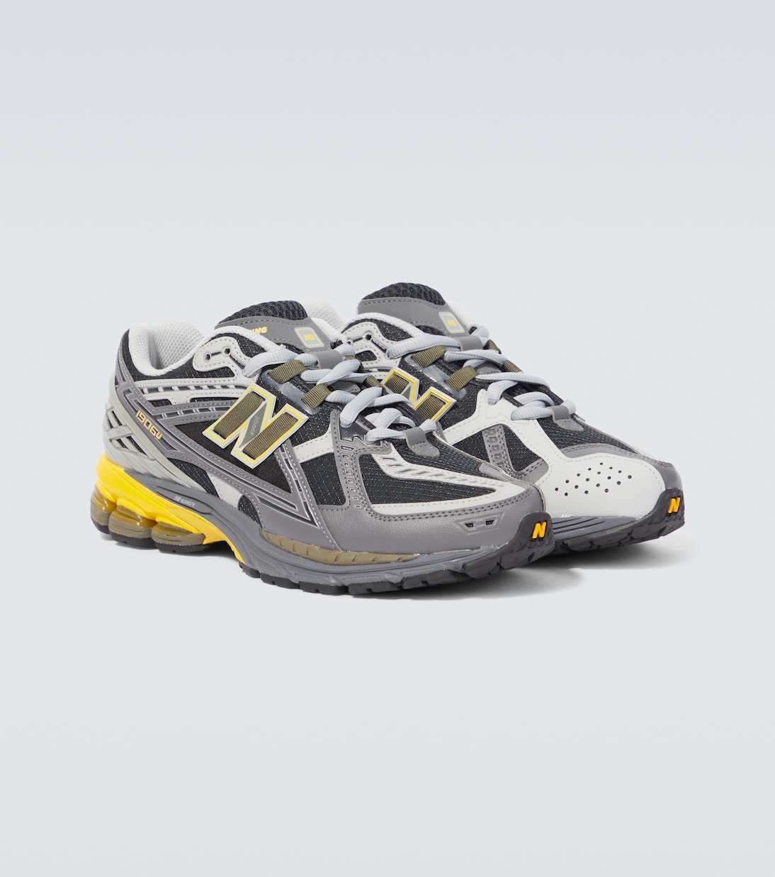1906 Utility leather-trimmed mesh sneakers | New Balance