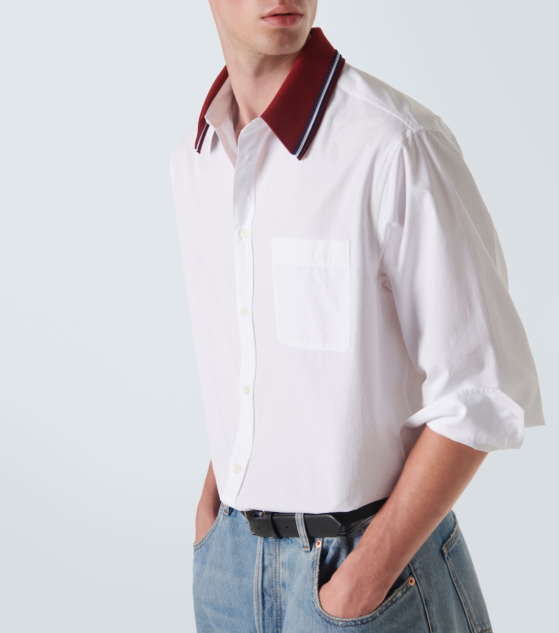 Camicia in popeline di cotone | Valentino