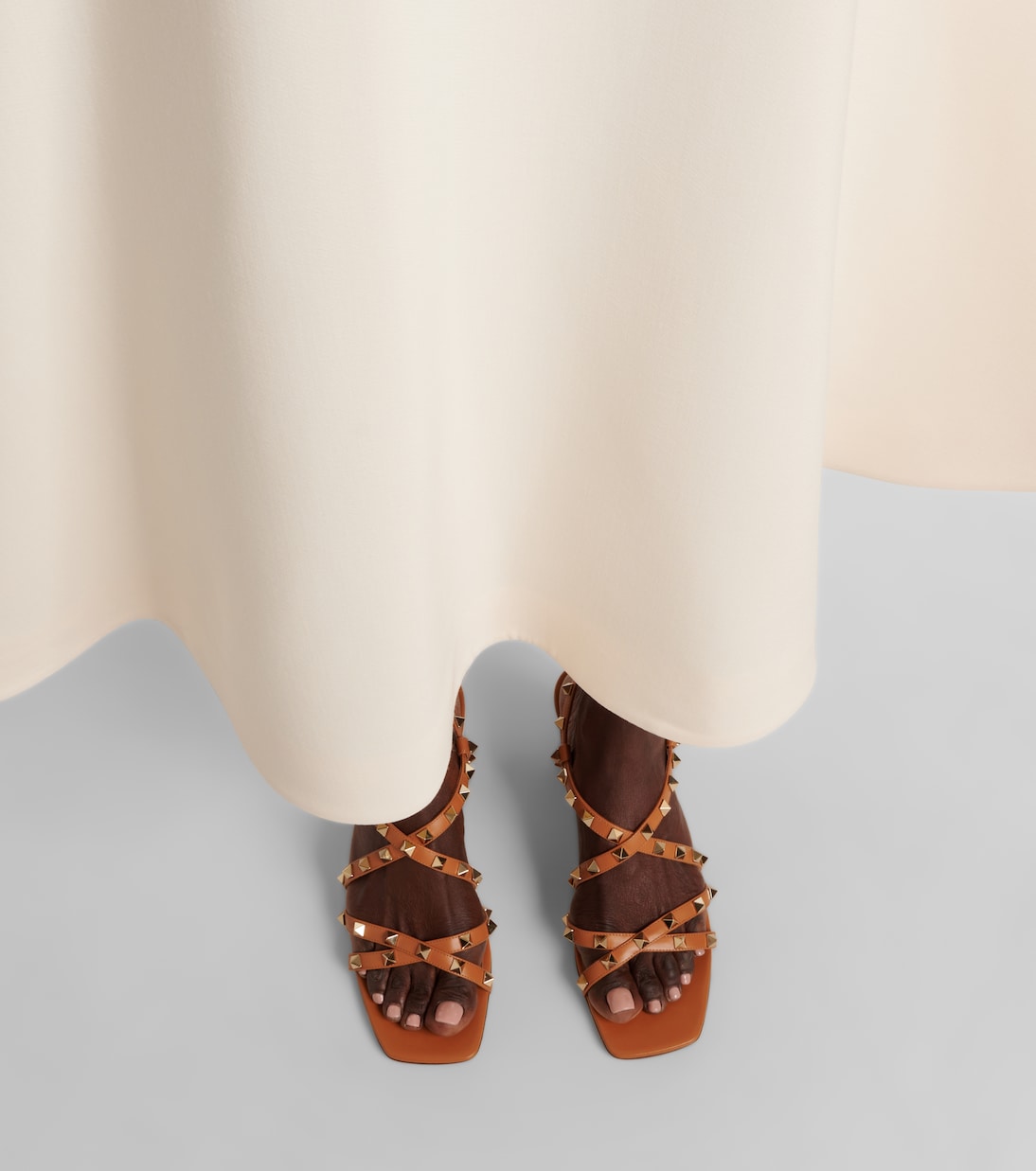 Sandalias Rockstud de piel | Valentino Garavani