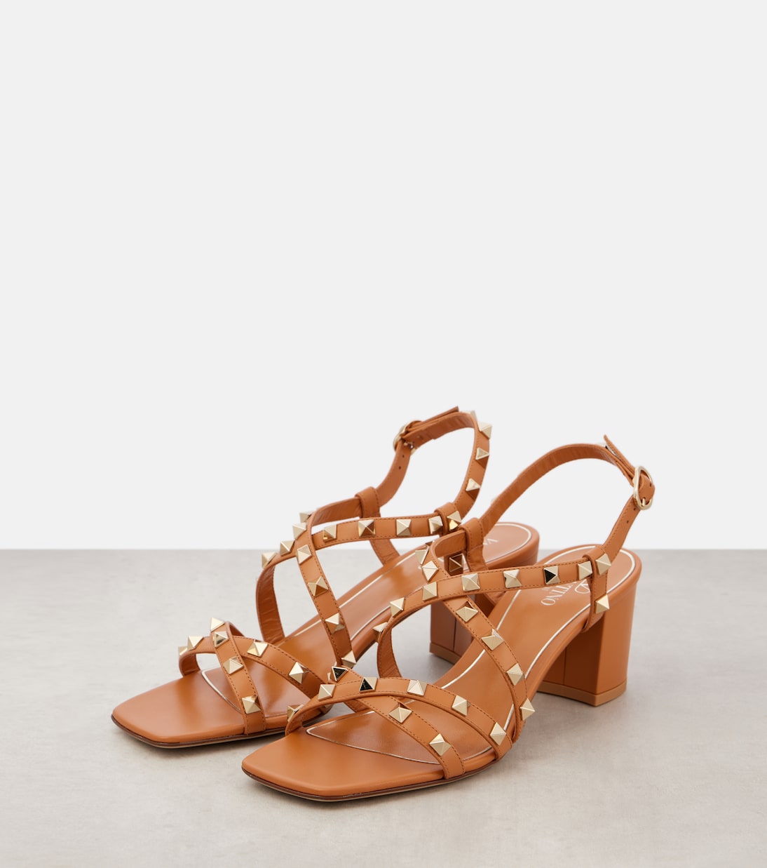 Sandalias Rockstud de piel | Valentino Garavani