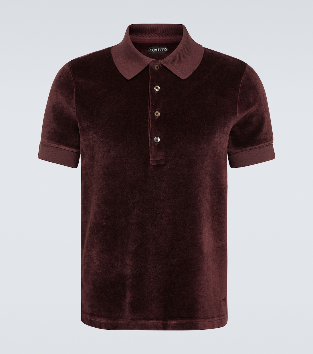 Velour polo shirt | Tom Ford