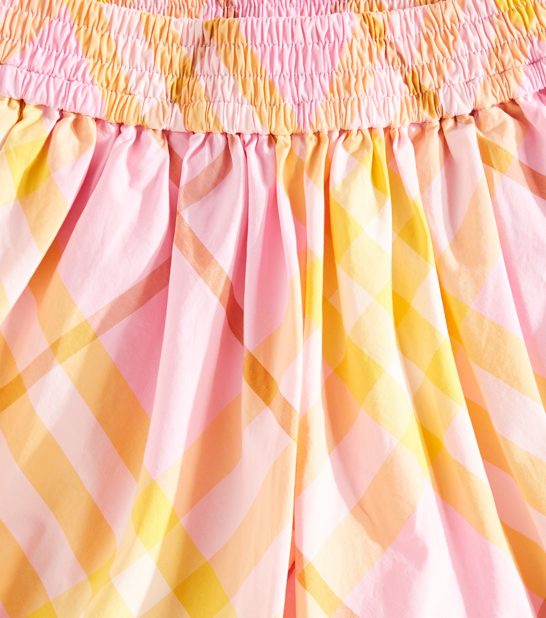 Shorts de algodón con Burberry Check | Burberry Kids