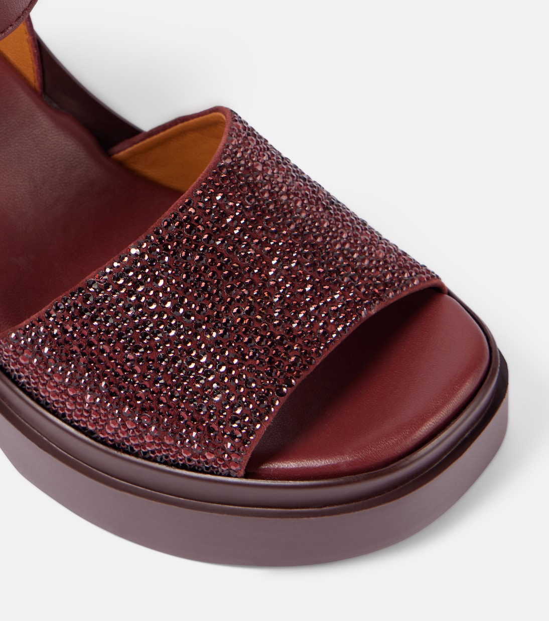 Nelio 110 embellished platform sandals | Clergerie