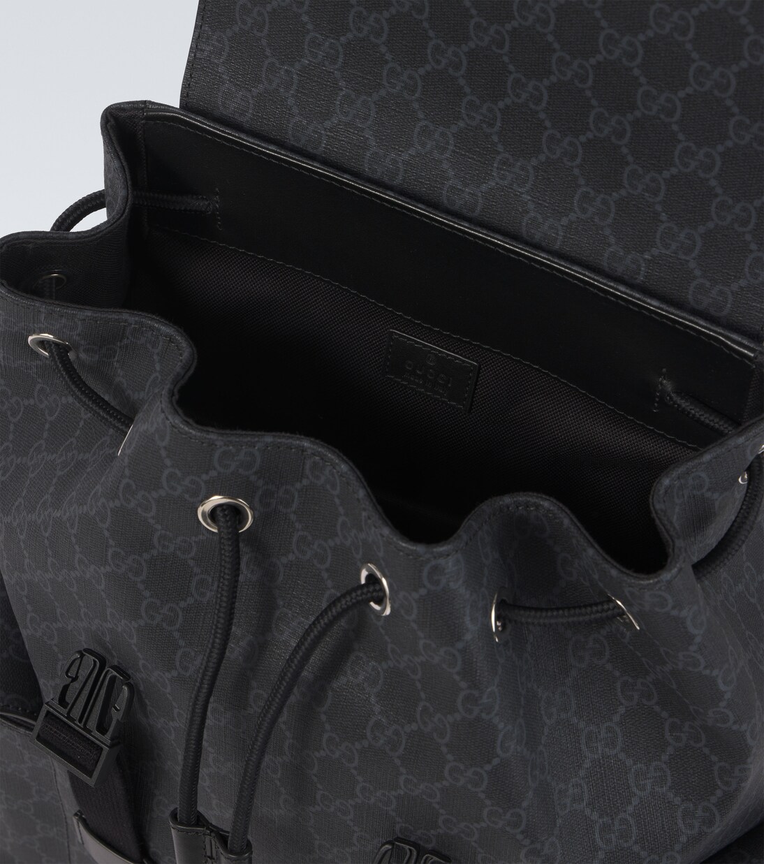 Rucksack GG aus Canvas mit Leder | Gucci