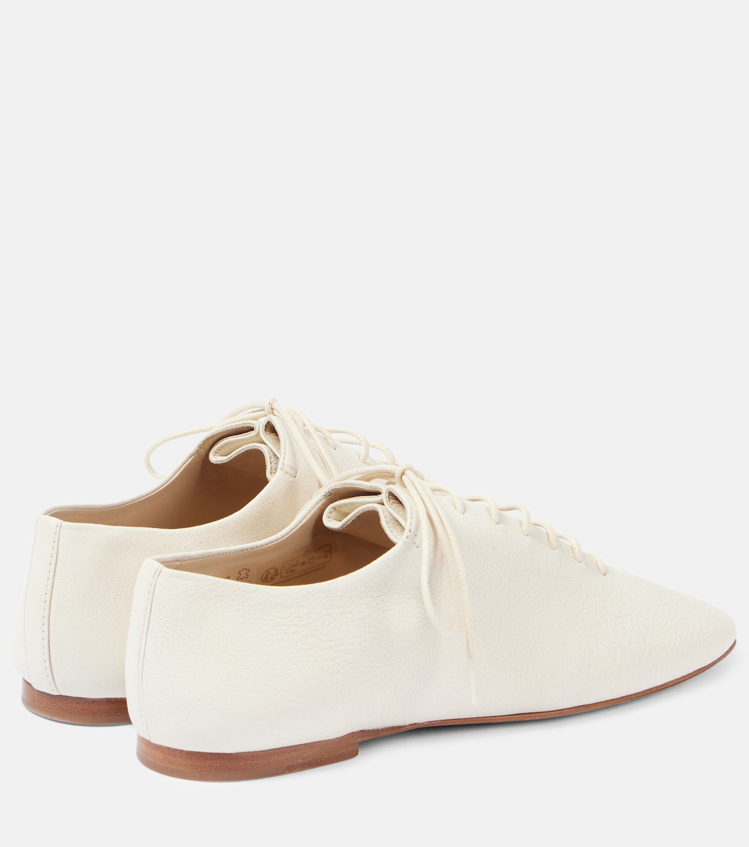 Stringate Souris in pelle | Lemaire