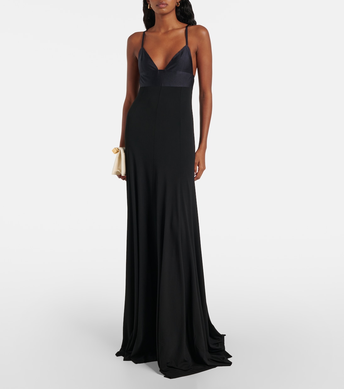 Abito lungo Spallina in jersey | Jacquemus