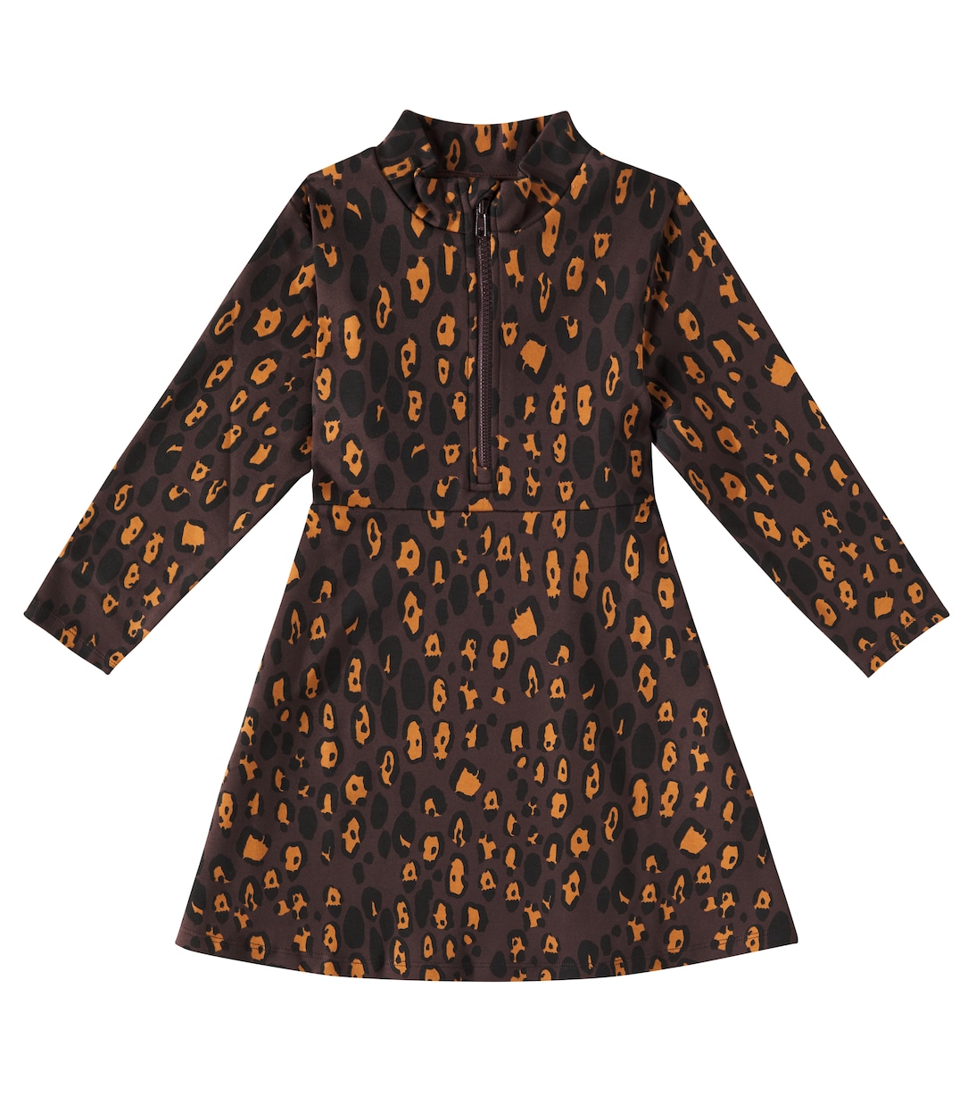 Kleid Leopard aus einem Baumwollgemisch | Mini Rodini